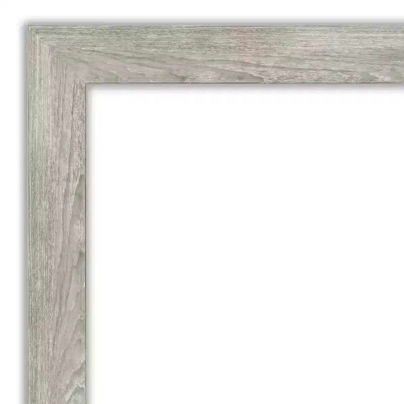Specchio con cornice Dove 24" x 30" color grigio slavato