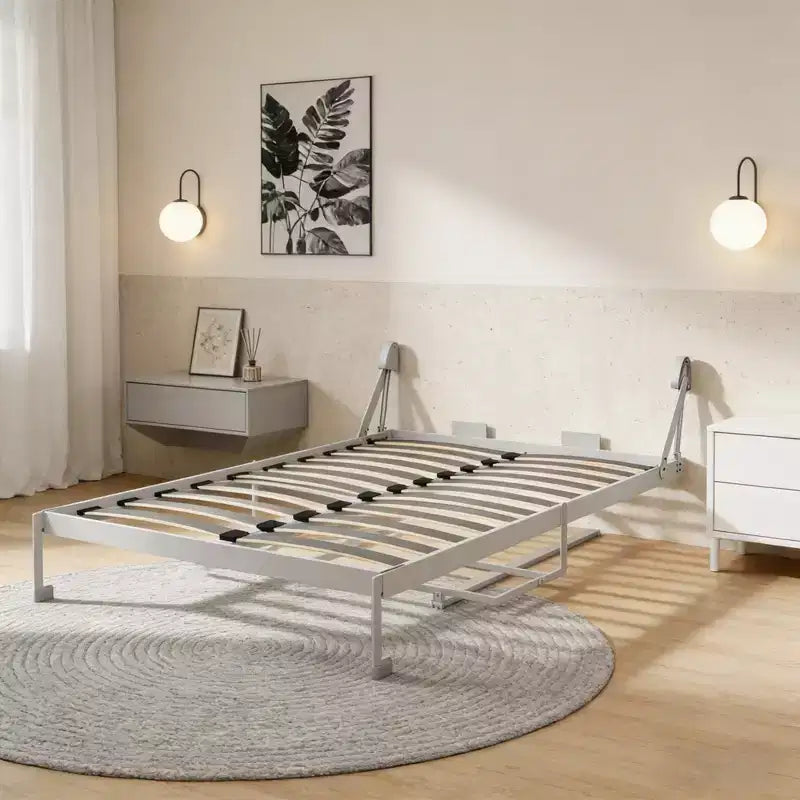 Flora Letto convertibile moderno con pannello scrivania