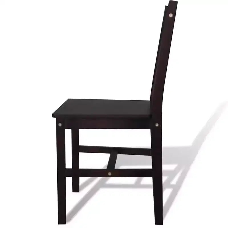 Sedia da pranzo in legno di pino bianco, altezza 84 cm