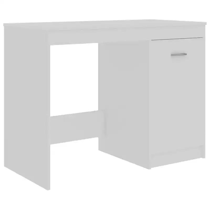 Scrivania bianca in legno 140 cm x 50 cm x 76 cm