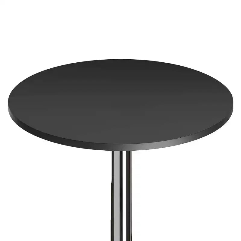 Tavolo rotondo Spectrum da 24" con base in metallo nera