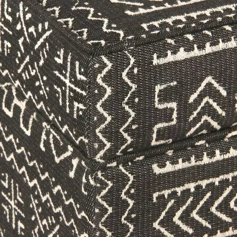 Pouf quadrato con coperchio rimovibile Onyx