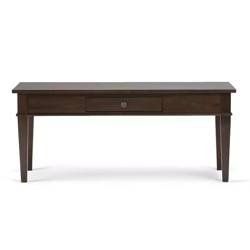 Tavolo in legno Sterling da 44", laccato, con cassetto