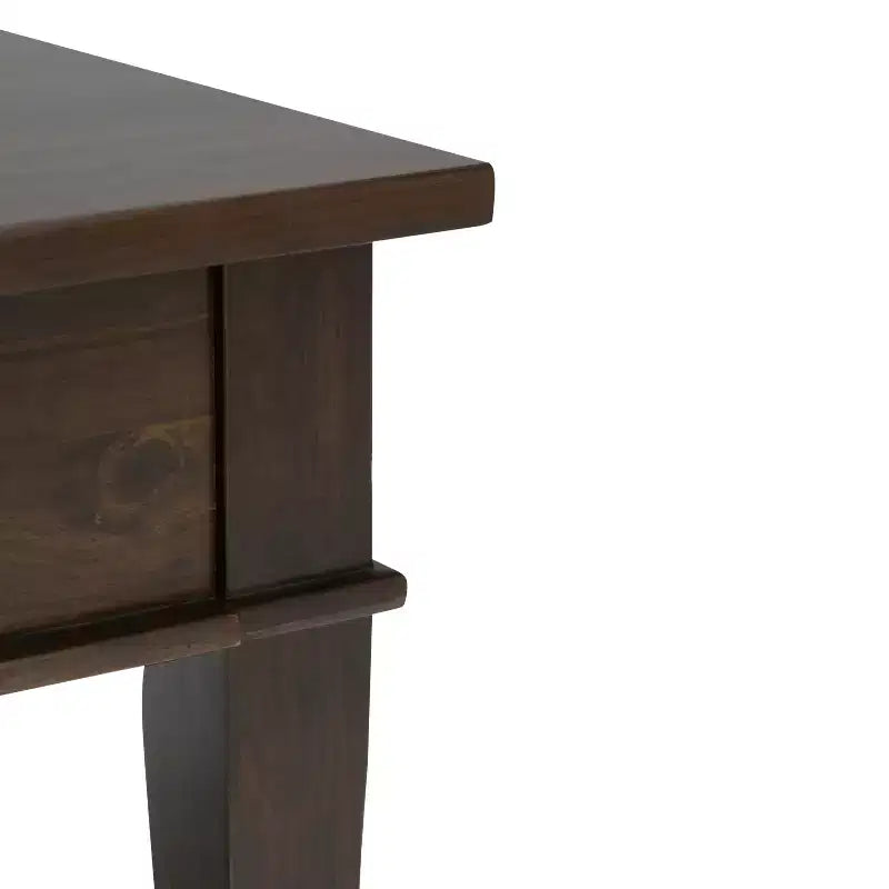 Tavolo in legno Sterling da 44", laccato, con cassetto
