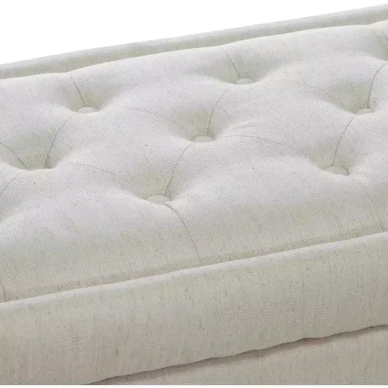 Pouf in tessuto