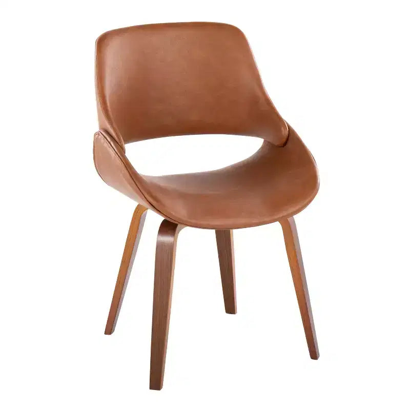 Sedia da pranzo di design moderno di metà secolo