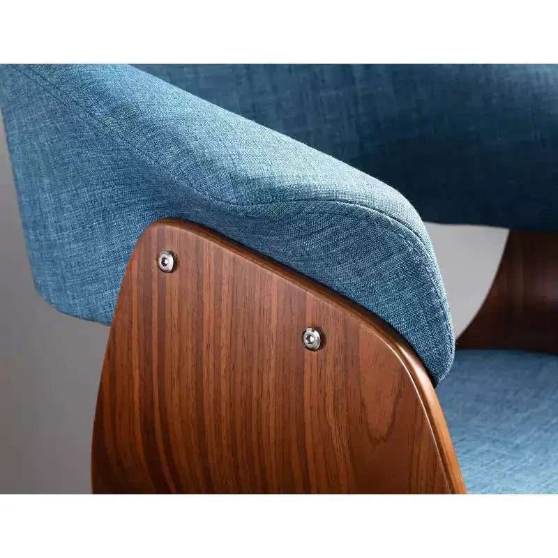 Sedia da pranzo di design moderno di metà secolo