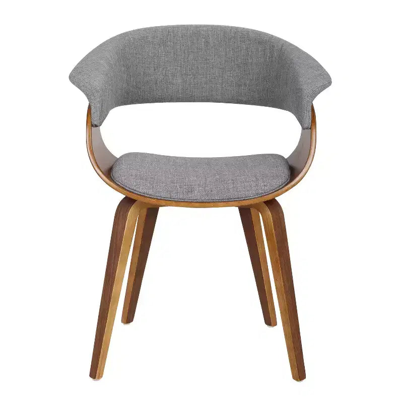 Sedia da pranzo di design moderno di metà secolo