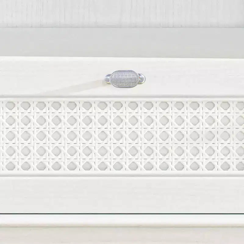 Mobile TV tradizionale in legno naturale da 55" per TV fino a 60" con cassetto